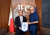 Chủ tịch VFF Lê Khánh Hải thăm và làm việc với AFC