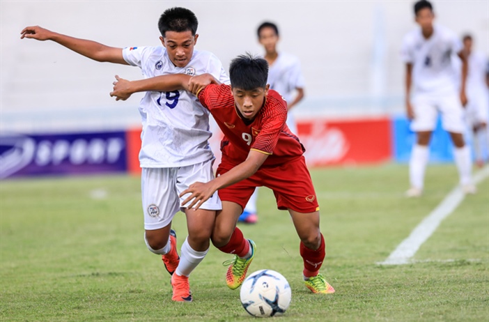 Đội tuyển bóng đá U15 vào bán kết Giải vô địch U15 Đông Nam Á 2019
