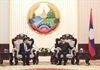 Thủ tướng Lào tiếp thân mật Bộ trưởng Bộ VHTTDL Nguyễn Ngọc Thiện