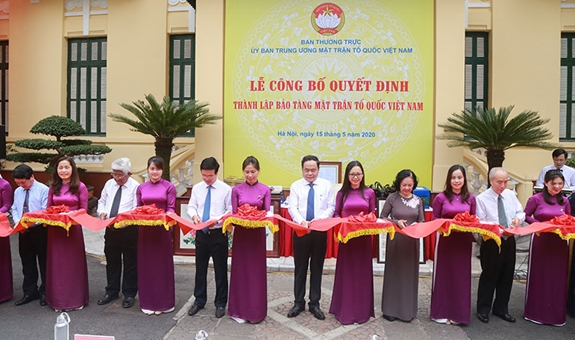 Bảo tàng Mặt trận Tổ quốc Việt Nam chính thức ra đời