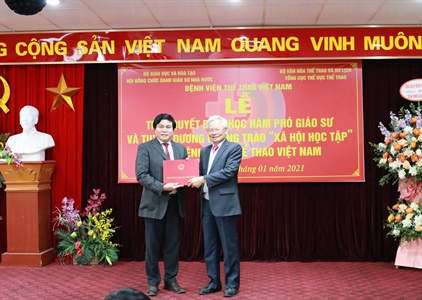 Bệnh viện Thể thao Việt Nam: Đào tạo nguồn nhân lực là then chốt để...