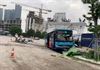 Hà Nội: Xe buýt lao lên vỉa hè đâm tử vong người đi bộ