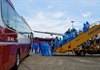 Hai chuyến bay chở gần 400 người Quảng Bình về từ các tỉnh phía Nam