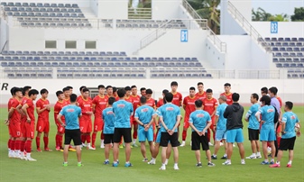 Tuyển Việt Nam lên danh sách 23 cầu thủ chuẩn bị đá giao hữu với...