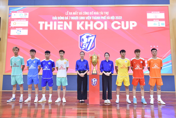 Lần đầu tiên Hà Nội tổ chức Giải bóng đá sân 7 người dành cho sinh viên