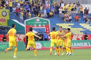 Đông Á Thanh Hóa được thưởng 1 tỉ đồng sau trận thắng Hồng Lĩnh Hà Tĩnh