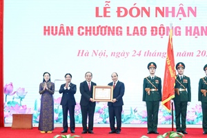 Văn phòng Chủ tịch nước kỷ niệm 30 năm tái lập và đón nhận Huân chương Lao động hạng Nhất