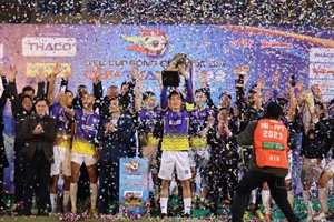 CLB Hà Nội đoạt Siêu Cúp quốc gia lần thứ 5