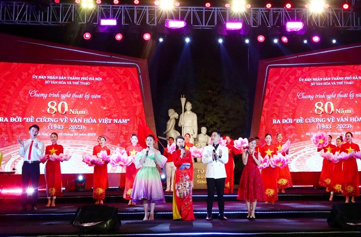 Hà Nội: Ấn tượng chương trình kỷ niệm 80 năm Đề cương về văn hoá Việt Nam