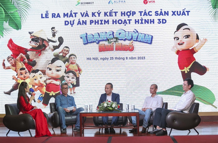Đưa văn hoá Việt vào “siêu phẩm” hoạt hình 3D “Trạng Quỳnh thời Nhí Nhố”