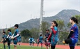 Tuyển nữ Việt Nam chuẩn bị cho trận đấu thứ hai tại Asian Games 19
