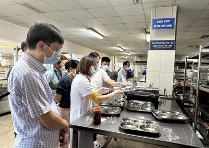 Hà Nội: Kiểm soát chặt công tác đảm bảo an toàn thực phẩm bếp ăn tại...