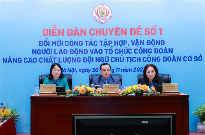 Nhiều điểm mới trong cách thức tổ chức Đại hội XIII Công đoàn Việt Nam