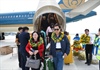Những hành khách đầu tiên “xông đất” sân bay Điện Biên trên máy bay hiện đại