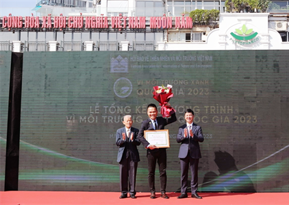 Herbalife Việt Nam nhận bằng công nhận “Vì môi trường xanh quốc gia 2023”