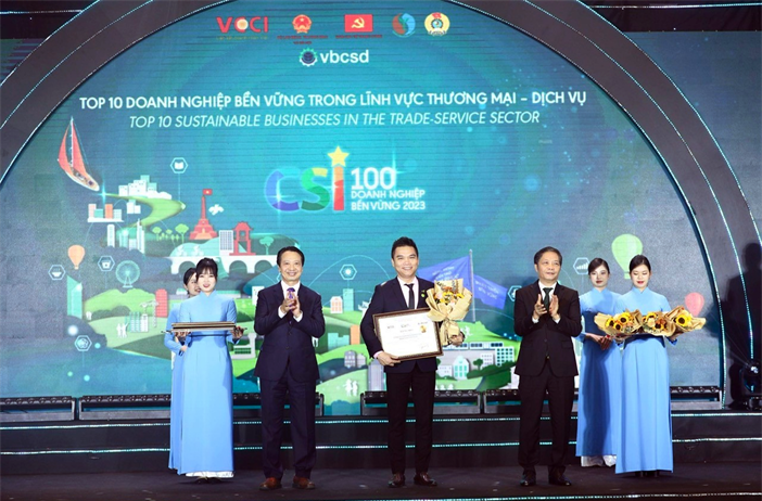 Herbalife Việt Nam nhận Giải thưởng Top 10 Doanh nghiệp bền vững trong...