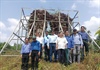 Chuyên gia Ấn Độ làm việc về công tác bảo tồn tháp Chăm ở Quảng Nam