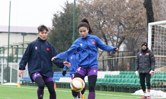 VCK U20 nữ châu Á 2024: Thi đấu với đối thủ mạnh sẽ giúp các cầu thủ...