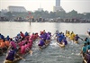 Sôi động giải đua ghe truyền thống trên sông Hương